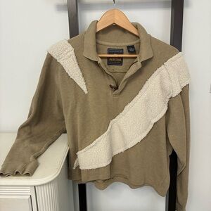 Vintage/casual/activewear/hiking 100% cotton Pacific Outdoor Trail sweater Sz S